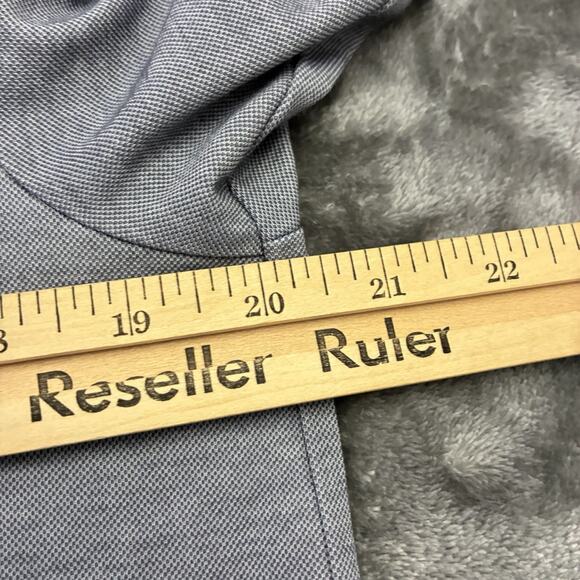 Travis Mathew Polo Shirt Mens Medium Blue Stretch Quick Dry Preppy Golf - Picture 7 of 10